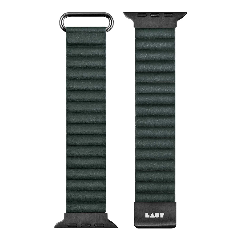 LAUT NOVI LUXE for Apple Watch 42/44/45/49mm - Pine Green