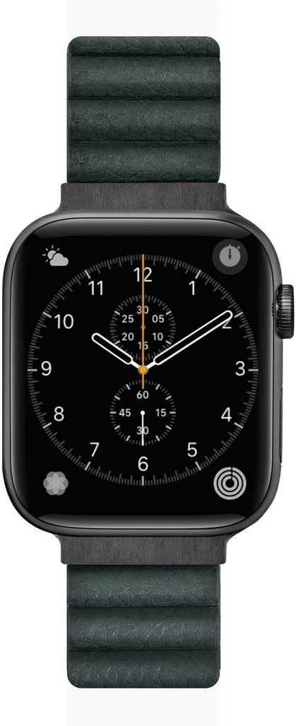 LAUT NOVI LUXE for Apple Watch 42/44/45/49mm - Pine Green