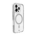 LAUT Aero Sparkle for iPhone 16 Pro Max - Crystal Silver