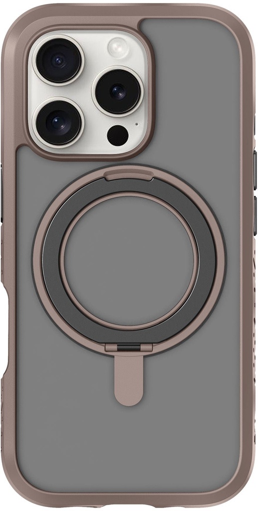 LAUT Crystal Matter for iPhone 16 Pro Max - Earth Brown