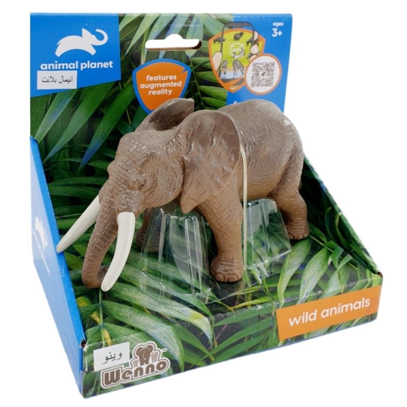 1 pcs elephant in open touch box
