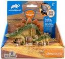 2 pcs Triceratops in open touch box