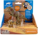 2 pcs Tyrannosaurus in open touch box