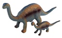 2 pcs Diplodocus in open touch box