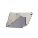 SWITCHEASY ORIGAMI NUDE FOLDING FOLIO CLEAR HARDBACK CASE WITH PENCIL HOLDER FOR 2021 IPAD MINI 8.3" - ALASKAN BLUE