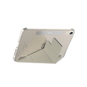 SWITCHEASY ORIGAMI NUDE FOLDING FOLIO CLEAR HARDBACK CASE WITH PENCIL HOLDER FOR 2021 IPAD MINI 8.3" - ALASKAN BLUE