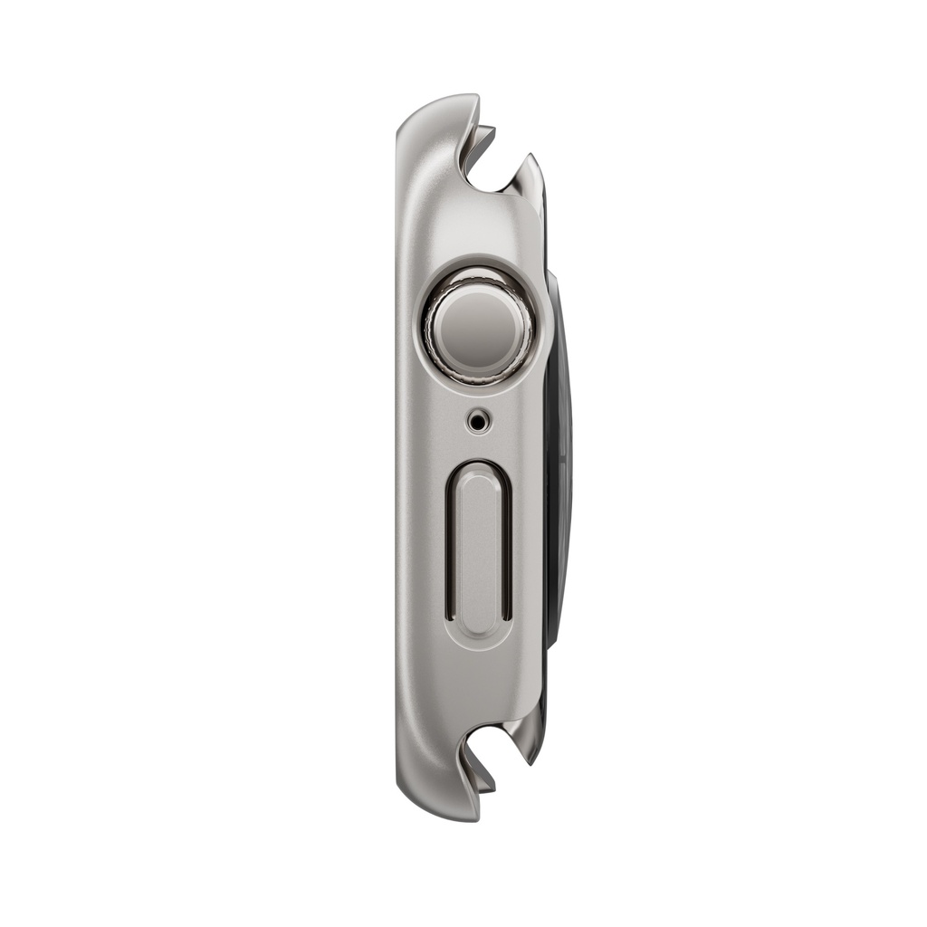 SWITCHEASY HYBRID WP 9H GLASS WATERPROOF APPLE WATCH CASE 46MM-TITANIUM