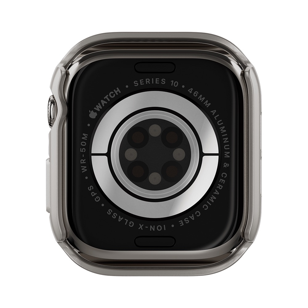 SWITCHEASY HYBRID WP 9H GLASS WATERPROOF APPLE WATCH CASE 46MM-TITANIUM