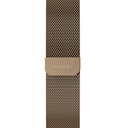 MAGEASY MILANESE WATCH LOOP FOR APPLE WATCH S4~S10 44/45/46/49MM-GOLD