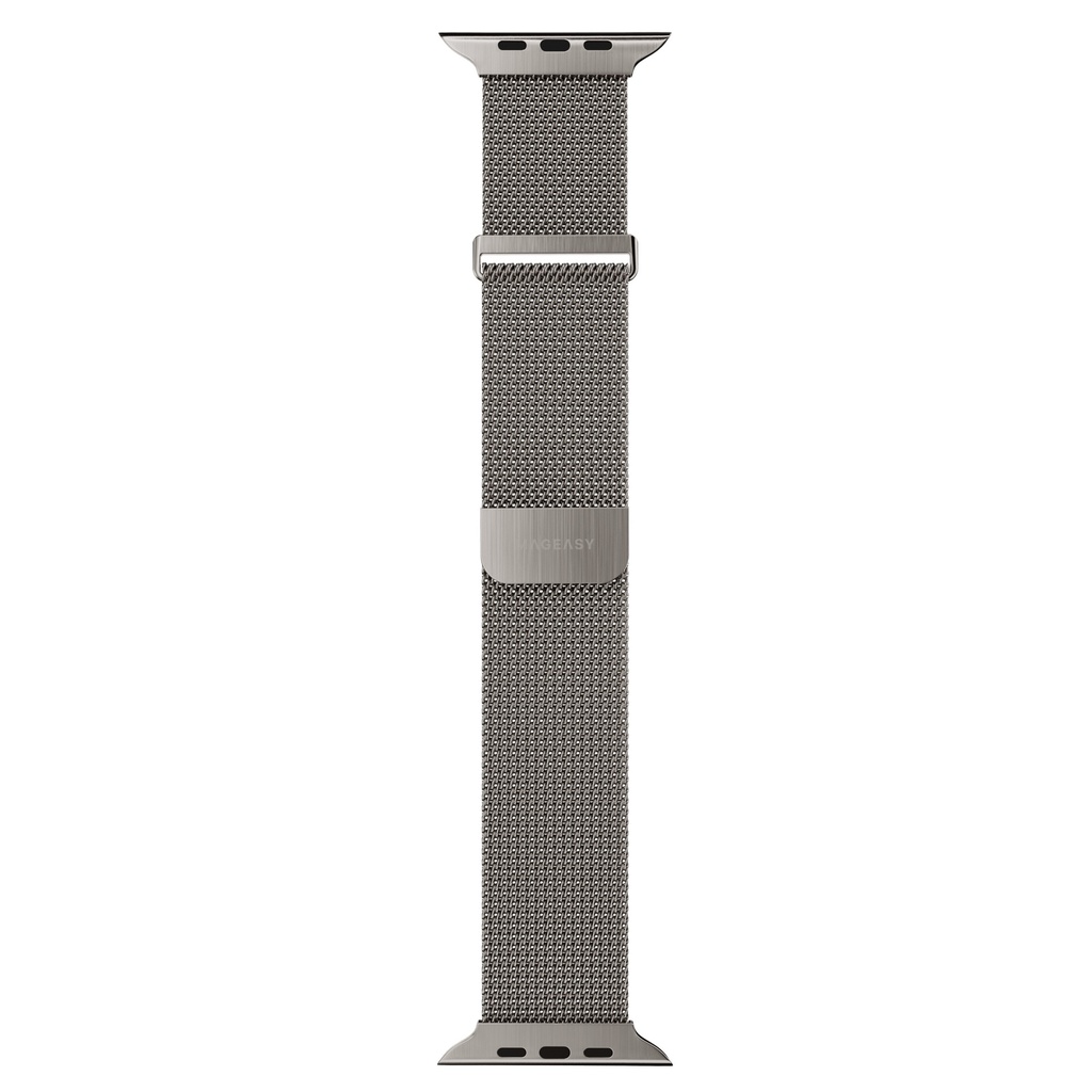 MAGEASY MILANESE WATCH LOOP FOR APPLE WATCH S4~S10 40/41/42MM-NATURAL 