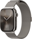 MAGEASY MILANESE WATCH LOOP FOR APPLE WATCH S4~S10 40/41/42MM-NATURAL 