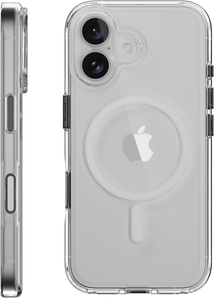 MAGEASY BRIGHT M NEVER YELLOWING SHOCKPROOF CLEAR CASE - CAMERA CONTROL EDITION FOR IPHONE 16 
