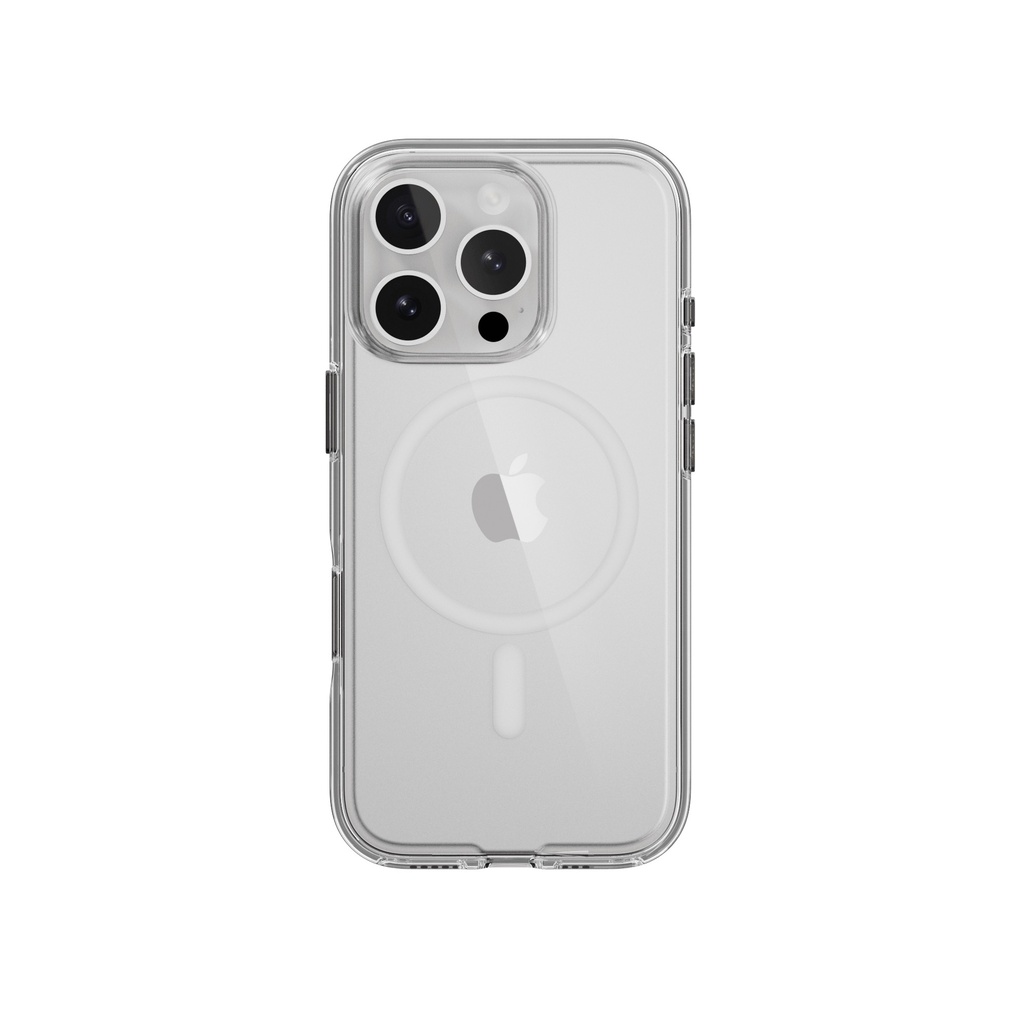 MAGEASY BRIGHT M NEVER YELLOWING SHOCKPROOF CLEAR CASE - CAMERA CONTROL EDITION FOR IPHONE 16 PRO 