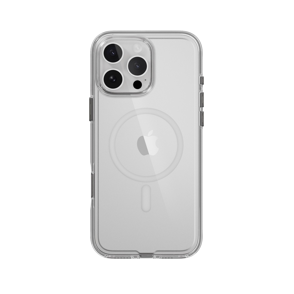 MAGEASY BRIGHT M NEVER YELLOWING SHOCKPROOF CLEAR CASE - CAMERA CONTROL EDITION FOR IPHONE 16 PRO MAX 