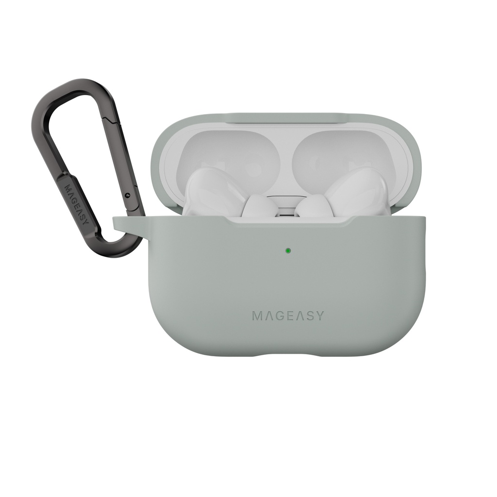 Mageasy Skin Airpods Case For Airpods Pro 1/2-Mirage Gray