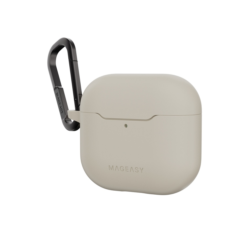 Mageasy Skin Airpods Case For Airpods 4-Starlight White