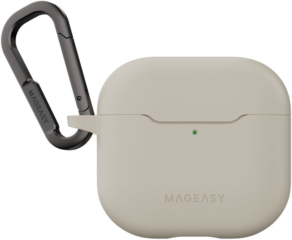 Mageasy Skin Airpods Case For Airpods 4-Starlight White