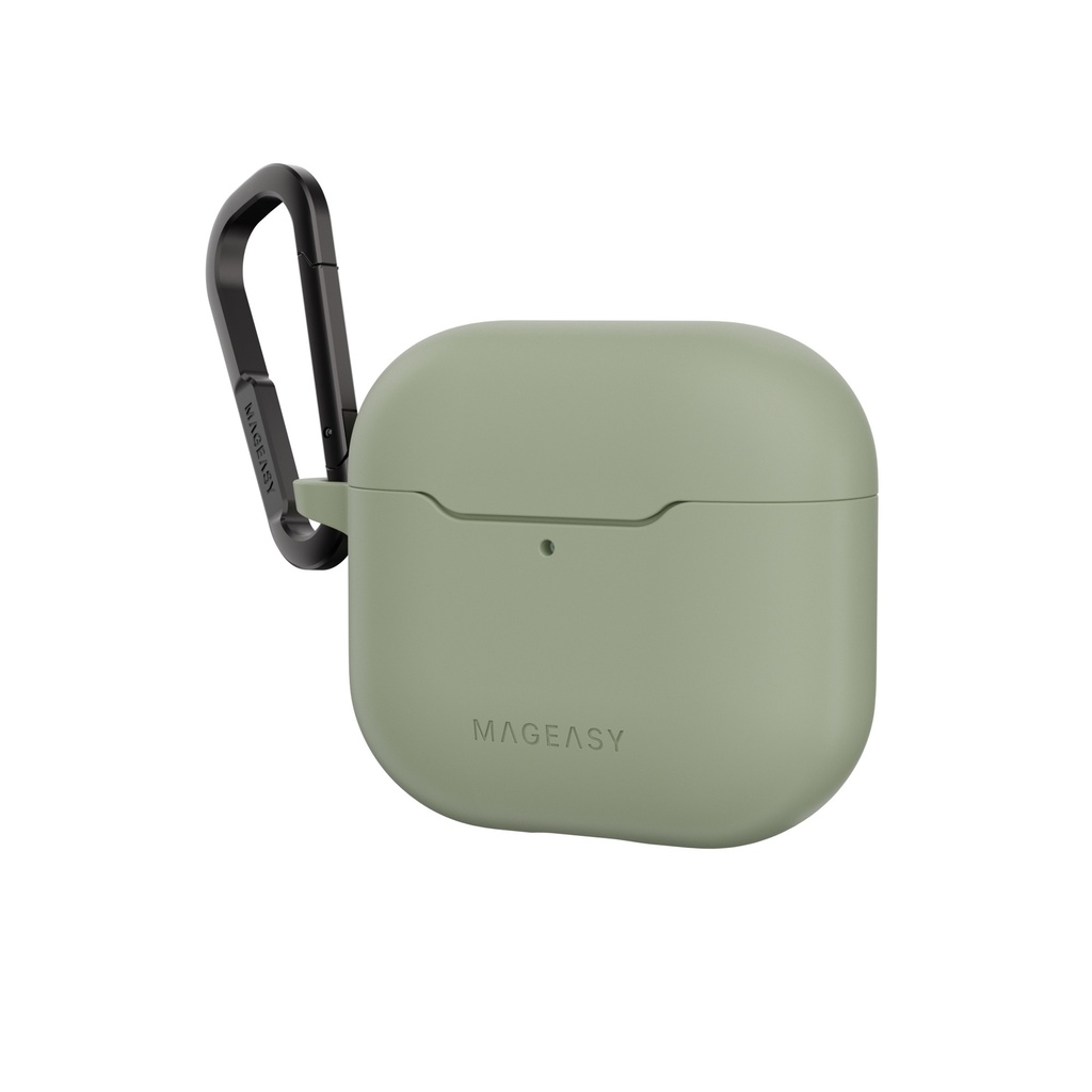 Mageasy Skin Airpods Case For Airpods 4-Desert Green