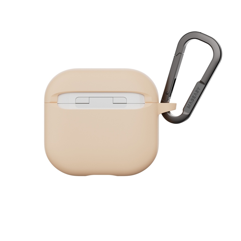 Mageasy Skin Airpods Case For Airpods 4-Shell Pink