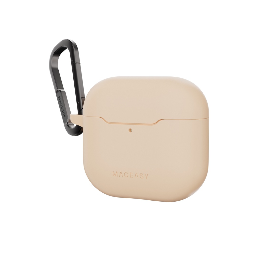Mageasy Skin Airpods Case For Airpods 4-Shell Pink