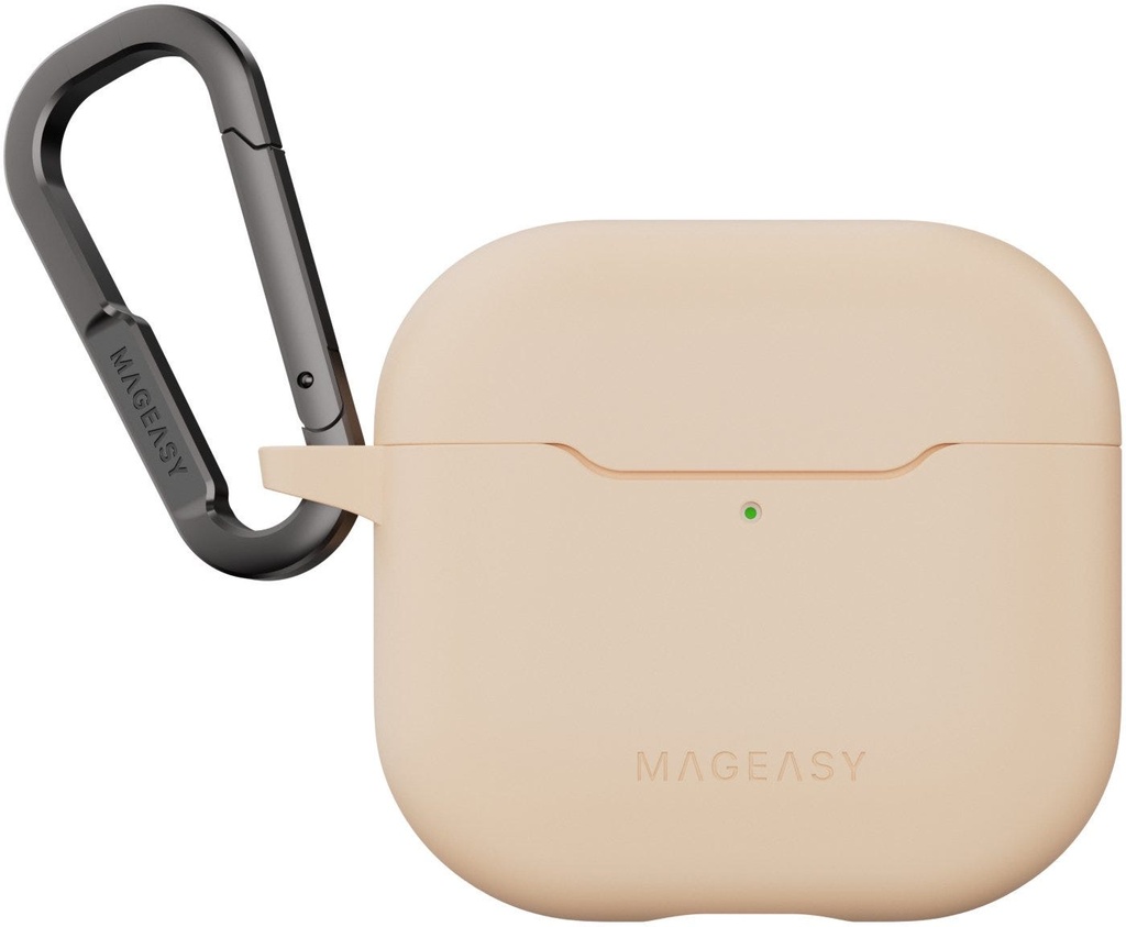 Mageasy Skin Airpods Case For Airpods 4-Shell Pink
