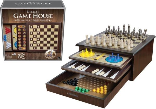Craftsman Deluxe Wooden Game House