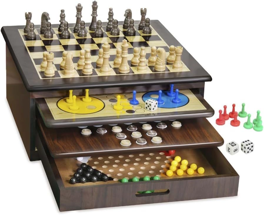Craftsman Deluxe Wooden Game House