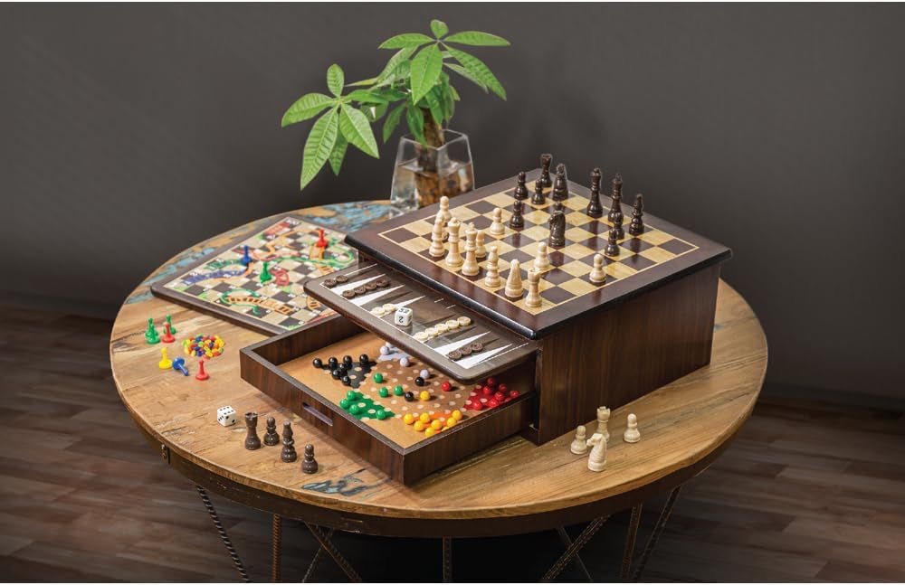 Craftsman Deluxe Wooden Game House