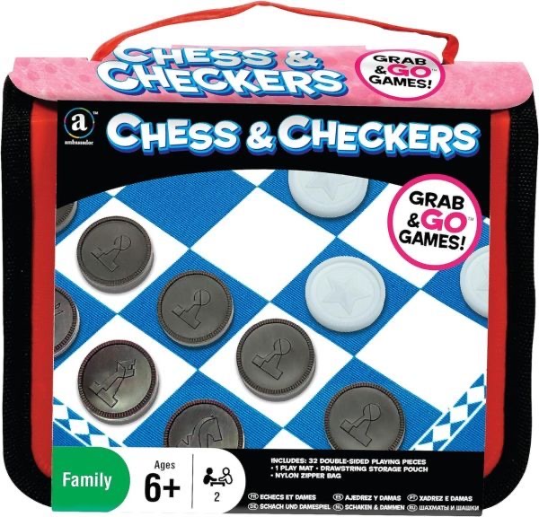 Grab & Go Games! - Travel Chess & Checkers