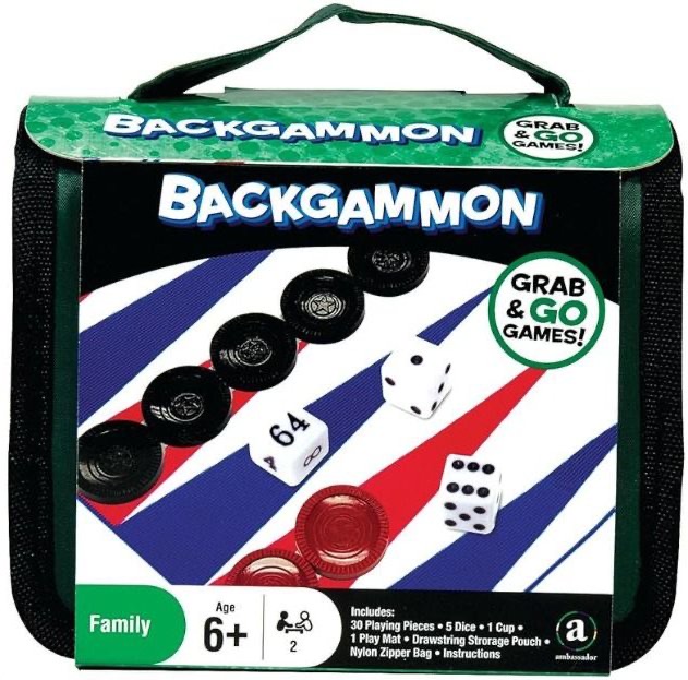 Grab & Go Games! - Travel Backgammon