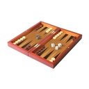 Folding Wood Backgammon Set 