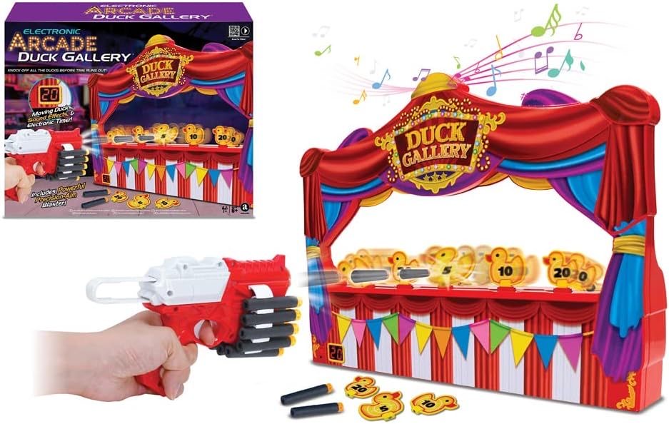 Electronic Arcade Duck Shooting Gallery (Hyper Neon Black Series)