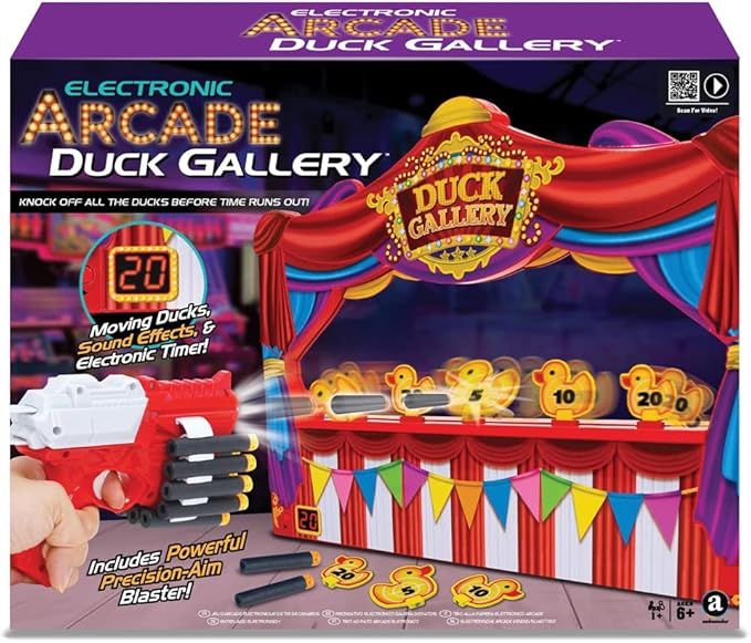 Electronic Arcade Duck Shooting Gallery (Hyper Neon Black Series)