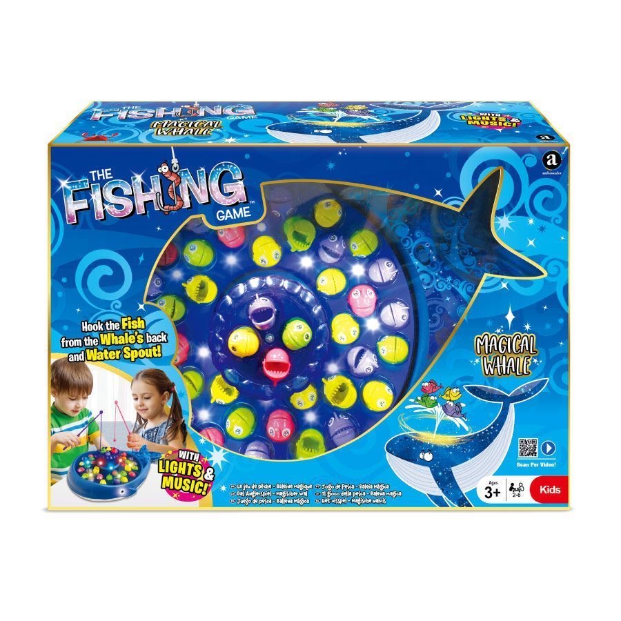 Magical Whale Fishing Game