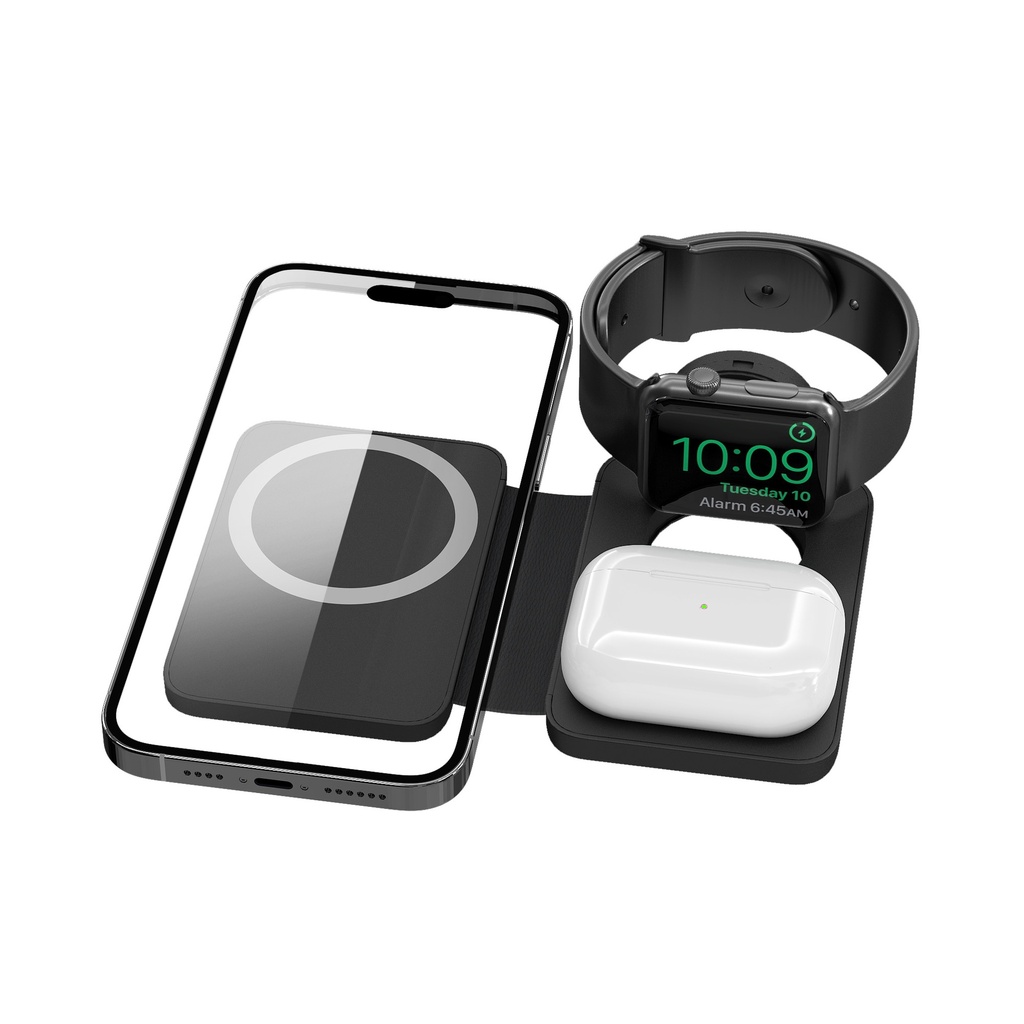 EGO 3in1 MAGPAD2 Magsafe charger-Black