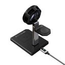 EGO MagCooler@ 3in1 Cooler Semiconductor wireless charger-Black