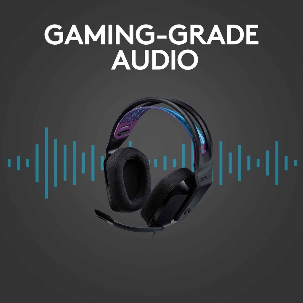 LOGITECH G335 Wired - Black PC HEADSET