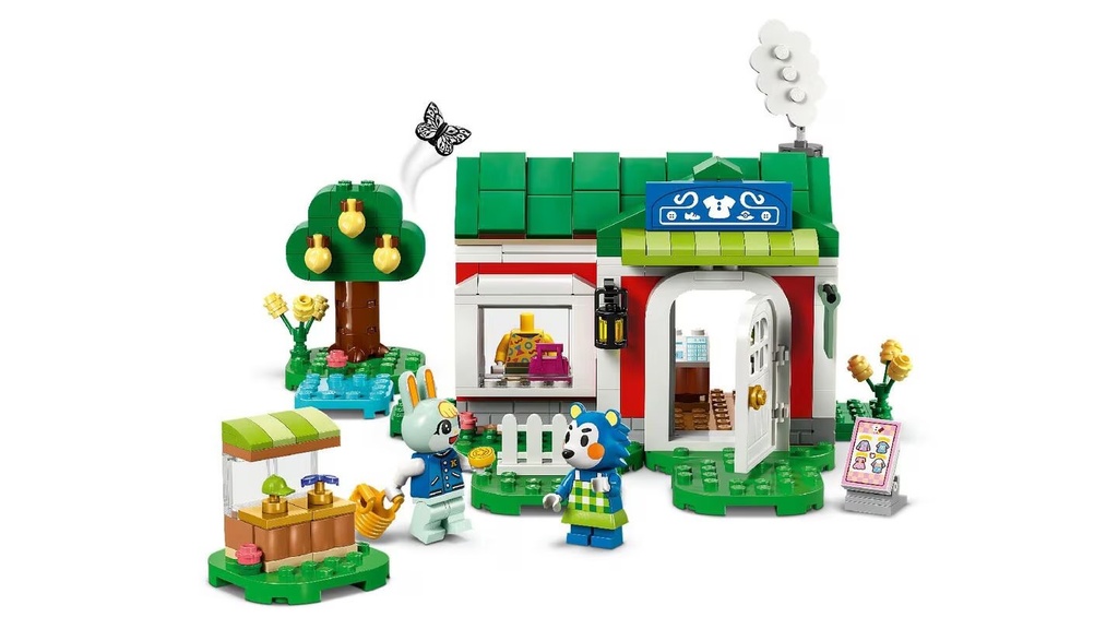 LEGO® Animal Crossing™ Able Sisters Clothing Shop Role-Play Building Kit 77055