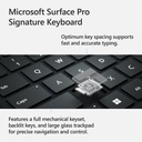 Microsoft Signature Keyboard  Arabic/Eng Black 