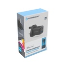 Powerology Super Compact Quick Charger With Braided USB-C To Lightning Cable 1.2m/4ft Black