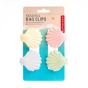 Seashell Clips S/4