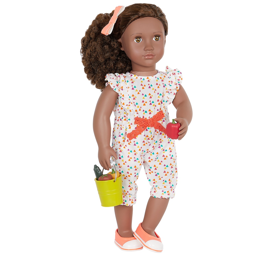 DELUXE DOLL W/ BOOK, NAHLA (AA)