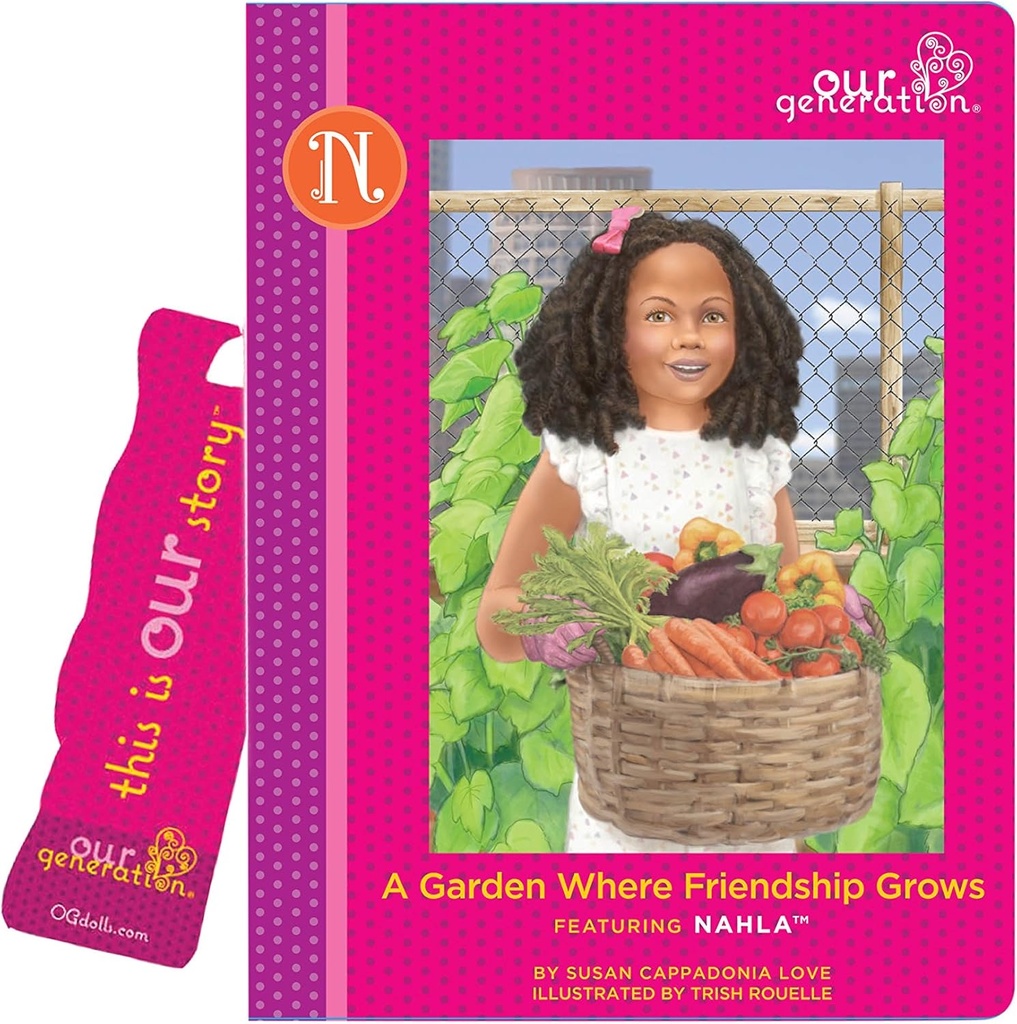 DELUXE DOLL W/ BOOK, NAHLA (AA)