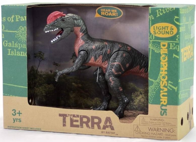ELECTRONIC DILOPHOSAURUS WETHERILLI