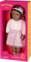 DOLL W/ PINK GLITTER DRESS (AA), RIYA