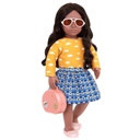 Deluxe Travel Doll w/ Book, Aryal AA