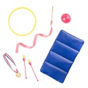 POSEABLE GYMNAST DOLL W/ACCY, DIANE