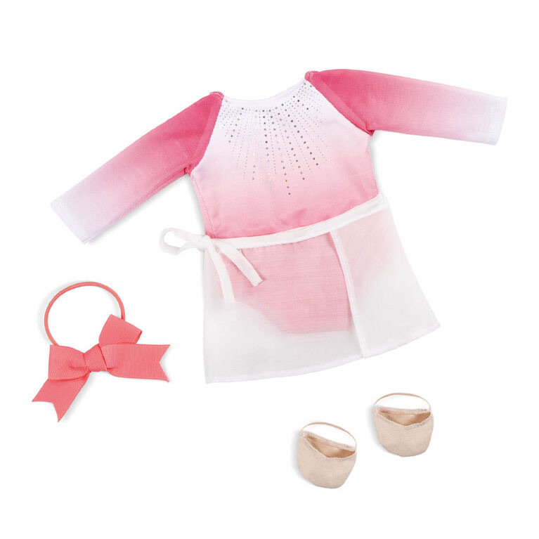 POSEABLE GYMNAST DOLL W/ACCY, DIANE