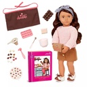 DELUXE CHOCOLATE DOLL W/ BOOK, COCO