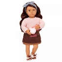 DELUXE CHOCOLATE DOLL W/ BOOK, COCO